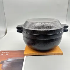 入手困難！未使用　長谷園　男厨 土鍋 (1800ml) NC-94　多様鍋　両手鍋のサムネイル