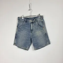 Calvin Klein Jeans(カルヴァンクラインジーンズ) ライトブルー ウォッシュ デニム ハーフパンツ メンズ 32インチ 0615
