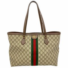 GUCCI GGスプリーム トートバッグ シェリーライン - メルカリ
