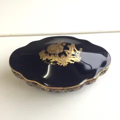 NO.12 リモージュ トリンケットボックス 小物入れ 金彩 アンティークのサムネイル