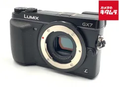 【中古】 【良品】 パナソニック LUMIX DMC-GX7-K ボディ ブラックのサムネイル