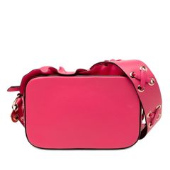 REDVALENTINO】レッドバレンティノ ショルダーバッグ レザーフリル