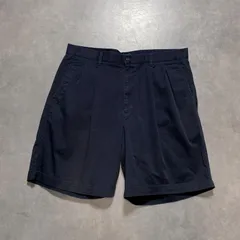 GQ5861◇DOCKERS：2タックチノショーツ◇w36◇ネイビー系 ドッカーズ ハーフパンツのサムネイル
