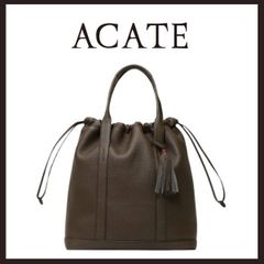 ACATE アカーテring別注 KOHILO ドローストリングバッグ ブラック