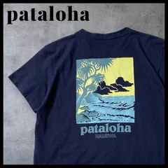 廃盤 Patagonia Pataloha Haleiwa Tシャツ ハワイ限定 STY37643 ネイビー バックプリント パタロハのサムネイル