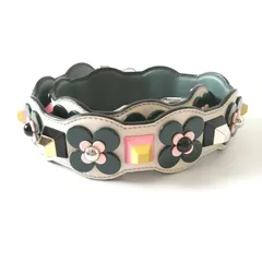 美品　フェンディ　FENDI　ストラップユー　ショルダーストラップ　スタッズ　フラワー　花　【82】のサムネイル