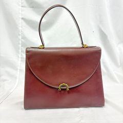 珍品 ゲラルディーニ ヴィンテージ オールレザー ハンドバッグ 
