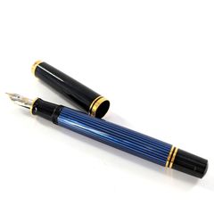 ジャンク] ペリカン スーベレーン 万年筆 青縞 18C-750 Fニブ - メルカリ