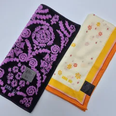 【新品】ANNA SUI レディースハンカチ & タオルハンカチ セット