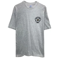 90s USA製 Hanes 半袖 プリントTシャツ X LARGE アッシュグレー ヘインズ プルオーバー 90年代 Soccer サッカー カットソー 夏物 a806-5981のサムネイル