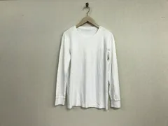 本物ウノピゥウノウグァーレトレ1PIU1UGUALE3コットン長袖ロンTシャツメンズサーフアメカジミリタリーワークスケーターストリートビジネススーツゴルフ4白ホワイトMのサムネイル