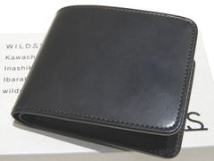 美品 ワイルドスワンズ グラウンダー 2つ折り 財布 メンズ ☆ ブラック