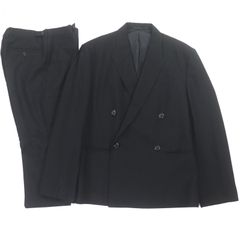 美品 ラッドミュージシャン セットアップ 本切羽 黒 ウール 42 S