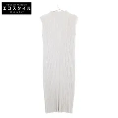 PLEATS PLEASE　プリーツプリーズ　22SS PP21-JH167　MONTHLY COLORS  JUNE ベージュ ノースリーブ ワンピース　2のサムネイル