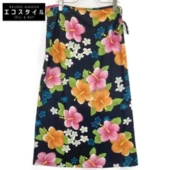 DOLCE&GABBANA　ドルチェアンドガッバーナ　G551/1330 ブラック×マルチカラー 花柄 パレオ　3のサムネイル
