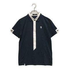 8YARDS ゴルフウェア 半袖ポロシャツ ネイビー L - メルカリ
