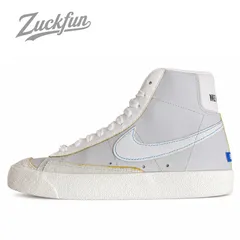 NIKE BLAZER MID 77 ブレザー ミッド カット グレー ホワイト レディース ナイキ スニーカー 23.5 cm U08581