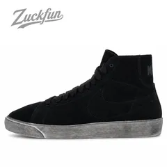 NIKE BLAZER MID ブレーザー ミッド カット デコンストラクト プレミアム ブラック ホワイト 黒 白 レディース ナイキ スニーカー 24.5 cm U08506