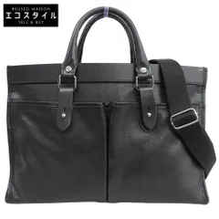 STEFANOMANO　ステファノマーノ　レザー 2WAY ブリーフケース ビジネスバッグ メンズ ブラックのサムネイル