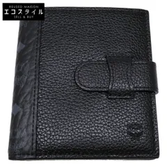 MCM　エムシーエム　【新品同様】MXSAAVI08BK001 ヴィセトス/レザー 二つ折り財布のサムネイル