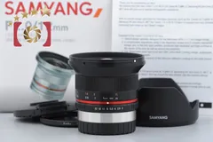 【中古】SAMYANG サムヤン 12mm f/2 NCS CS 富士フイルムXマウント用 元箱付きのサムネイル