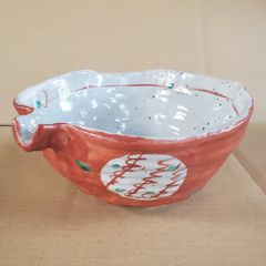 しん窯 青花 正八角7寸皿・1枚 陶あん・青花・笠間焼 (3.800円