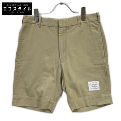 国内正規品 トムブラウン THOM BROWNE チノショーツ ショートパンツ 