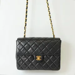 CHANEL シャネル ミニマトラッセ 20 ラムスキン シングルフラップ シングルチェーンバッグ ゴールド金具 1番台のサムネイル