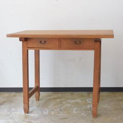 昭和レトロ 古家具 勉強机 文机 ワークデスク アンティーク③ - メルカリ