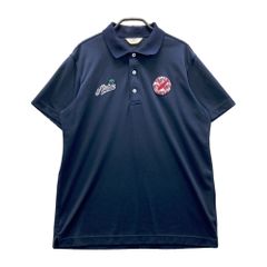 ゴルフウェア【Golfickers】半袖ポロシャツ　ネイビー　M GOLFICKERS ゴルフメンズ パイル 半袖ポロシャツ ブラック M - メルカリ