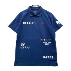 PEARLY GATES P.G. M4G Tシャツ ネイビー L - メルカリ