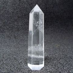 天然石 天然水晶 ポイント 六角柱 クォーツ 原石 置物 パワーストーン