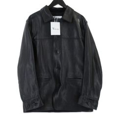美品】CELINE ポリスマン レザージャケット／サイズ54／付属品完備