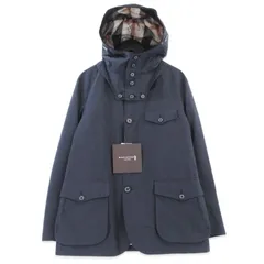 美品 MACKINTOSH LONDON マッキントッシュ ロンドン フーデットジャケット G1F16-217-29 フード ジャケット ネイビー 40  99001115のサムネイル