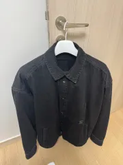 50 WOOYOUNGMI ウーヨンミ シャツ デニム ポケット ジャケット ブラックのサムネイル