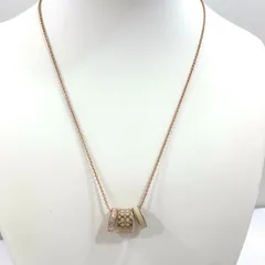 ★激安!!★ COACH コーチ Signature Enamel Necklace シグネチャー エナメル ネックレス C9446 PINK GOLD ピンクゴールド レディース アクセサリーのサムネイル