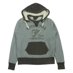 TOY'S McCOY トイズマッコイ TMC１757 ATTACHED HOOD SWEAT PARKA アタッチド フード スウェット 後付け プルオーバー パーカー グレー系 38【中古】のサムネイル