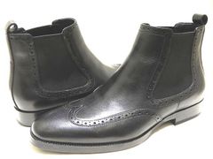 極美品】GEOX RESPIRA 本革チェルシーブーツ 43 27cm 茶 極美品】GEOX
