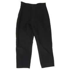 COMOLI 21AW 製品染バックストラップパンツ チャコール 2 コモリ