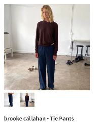 削除前最終値下げ　ロンハーマンbrooke callahanタイパンツ 削除前最終値下げ ロンハーマンbrooke callahanタイパンツ - メルカリ
