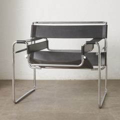 レア GAVINA ワシリー チェア 本革 サイン有 Marcel Breuer ラウンジ