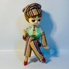 レトロ ゼンマイ式 木琴を叩く人形 アンティーク玩具 - メルカリ