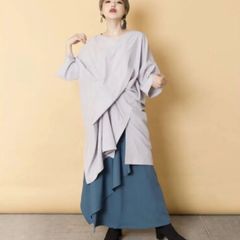 kotohayokozawa ロングスリーブクルーネックワンピース - メルカリ