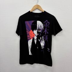 TokyoGhoul 東京喰種 Tシャツ 金木研 カネキ アニメ 黒 kt23 - メルカリ
