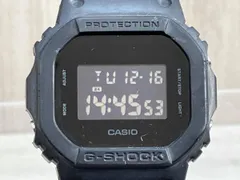 CASIO／G‐SHOCK DW-5600BB クォーツ ケースサイズ 3.7cm ラバーベルト ケースラバー削れあり