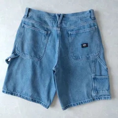 ■古着 VANS ヴァンズ ペインターデニム ハーフパンツ ショートパンツ 短パン LOOSE FIT W34【L6285】のサムネイル