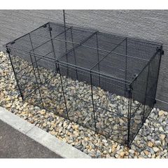 ② 金属製 ドッグサークル ハンマートーン 高さ100cm×幅90cm 16枚入