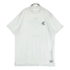 サイズ：4 JACK BUNNY ジャックバニー 藤子･F･不二雄 90周年 ハイネック 半袖Tシャツ コロ助  ホワイト系 [240101717381] ゴルフウェア メンズ ストスト サイズ：4 JACK BUNNY ジャックバニー 藤子・F・不二雄 90周年