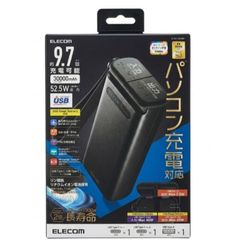 エレコム モバイルバッテリー 30000mAh リン酸鉄 パワーデリバリー45W