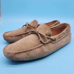 Russell Moccasin デッキシューズ スエード ブラウン - メルカリ